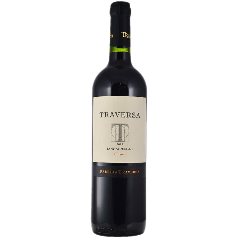 Vino Traversa Tinto Tannat Merlot 750 Ml
