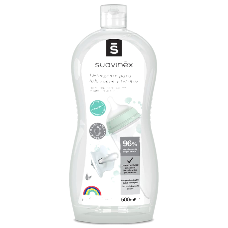 Detergente Suavinex Para Mamaderas Y Tetinas 500 Ml
