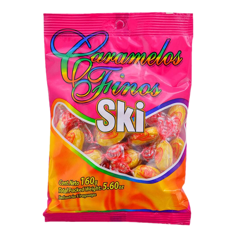 Caramelos Crocantes Ski 160 G