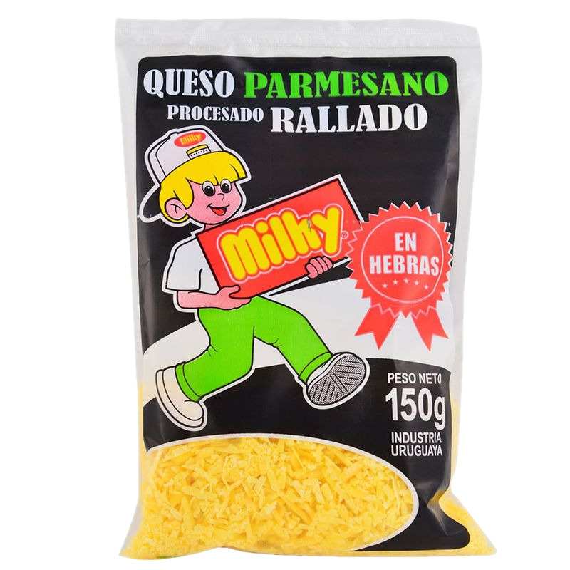 Queso Rallado Milky Hebras 150 G