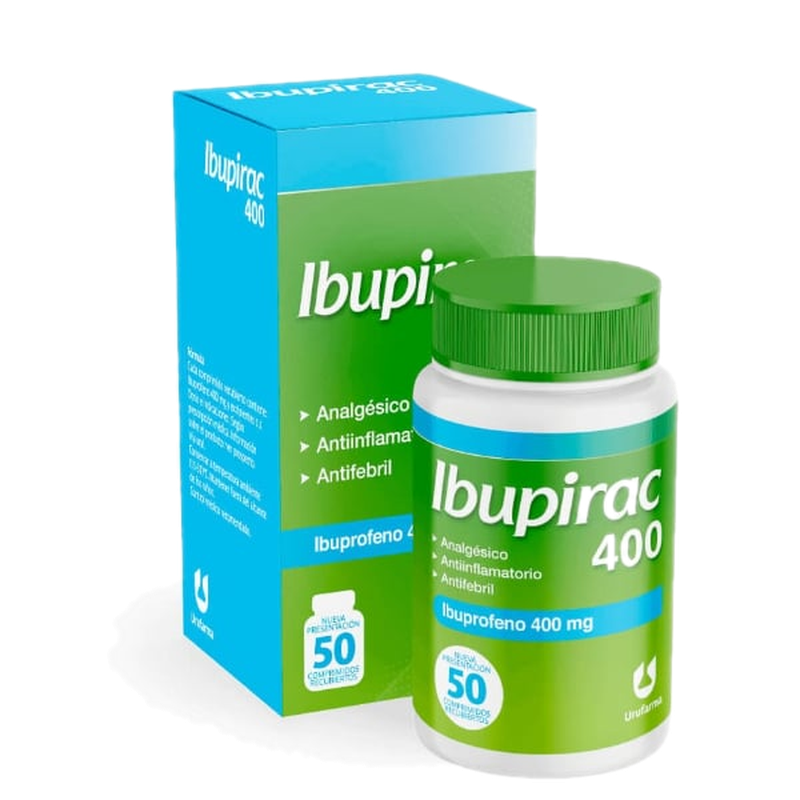 Ibupirac 400 Mg 50 Comprimidos Recubiertos