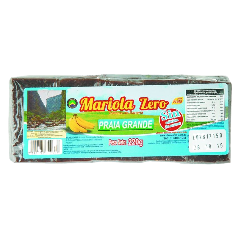 Ticholo Mariola Zero 15 Unidades 220 G