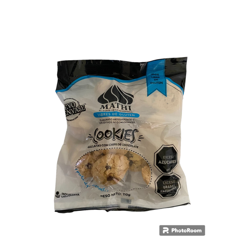 Galletas Mathi Cookies C/chispas De Chocolate 110 G Sin Tacc