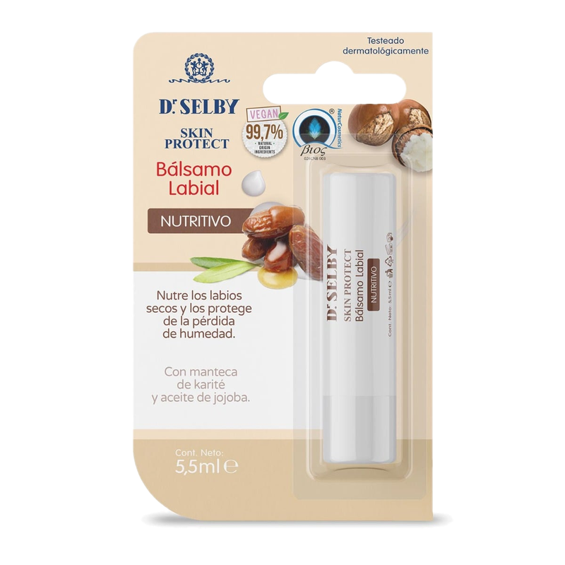 Bálsamo Labial Dr. Selby Skin Protect Nutritivo 5.5 Ml
