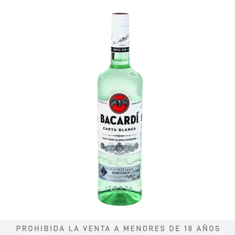 Ron Bacardi Carta Blanca 700 Ml