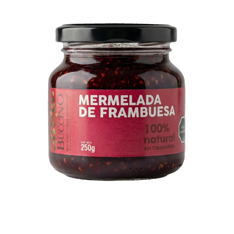 Mermelada De Frambuesa Buccino 250 G