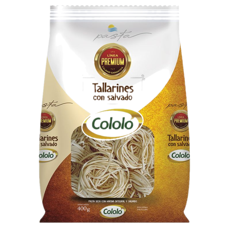 Tallarines Con Salvado Premium Cololó 400 G