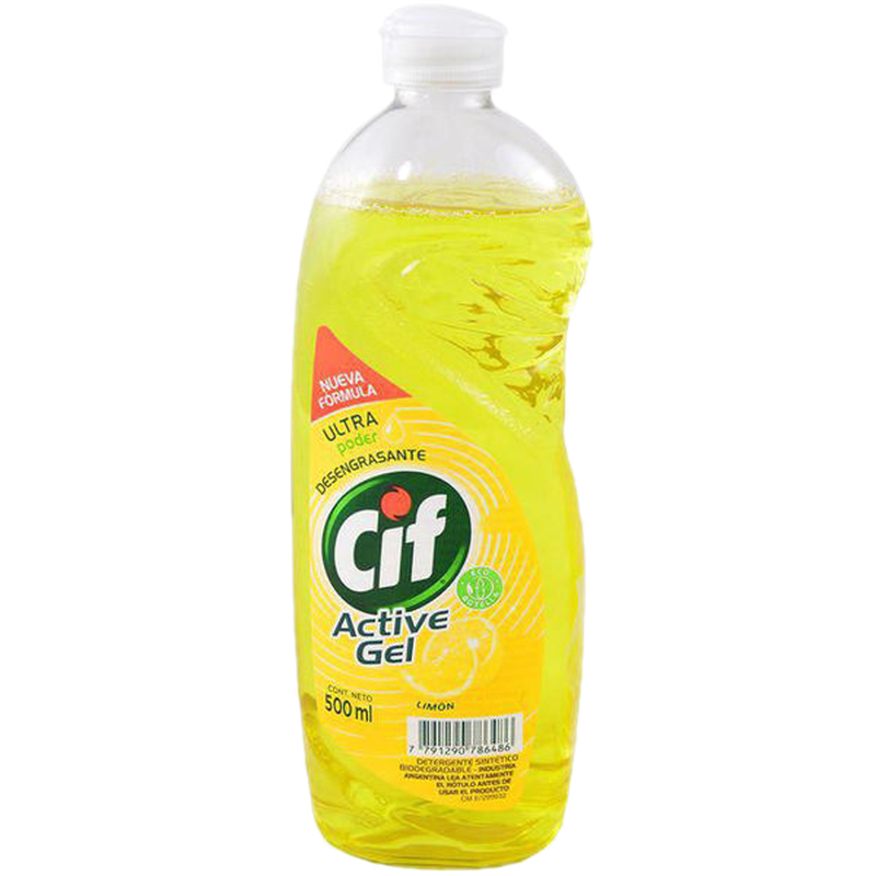 Cif Active Gel Ultra Limon 500 Ml