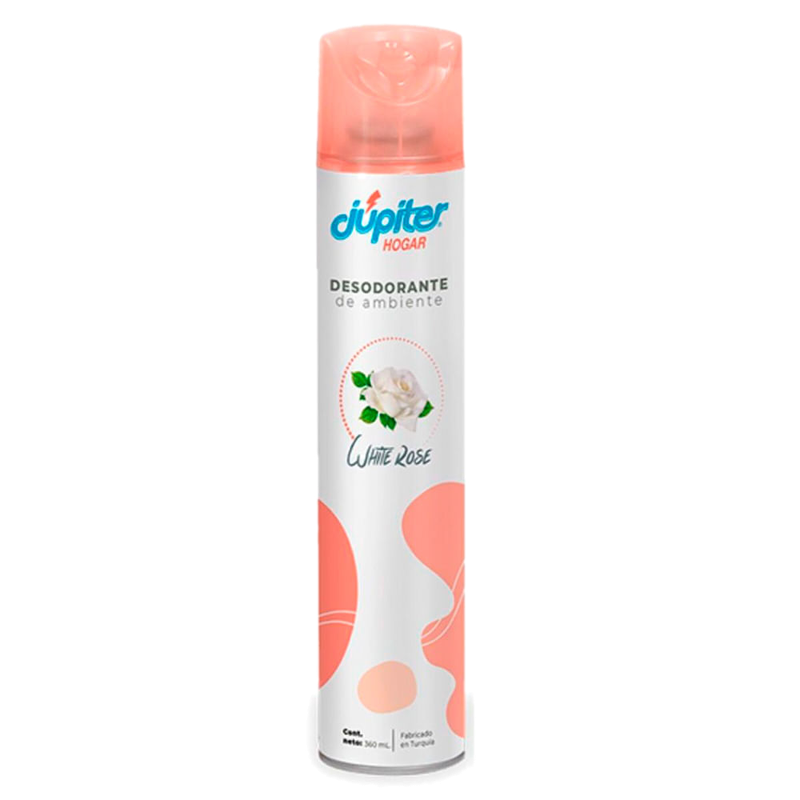 Desodorante De Ambiente Jupiter White Rose 360 Ml