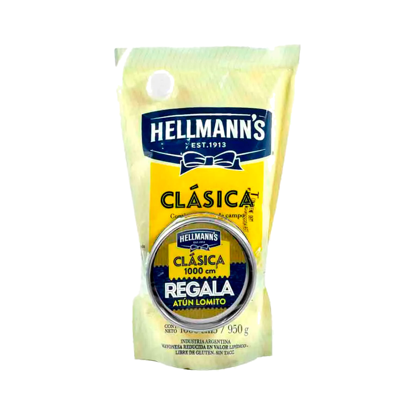 Mayonesa Hellmanns 475 G +atun Emigrante 90 G