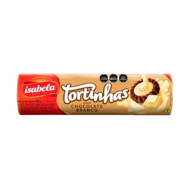 Galletas Isabela Tortitas 140 G Chocolate Blanco