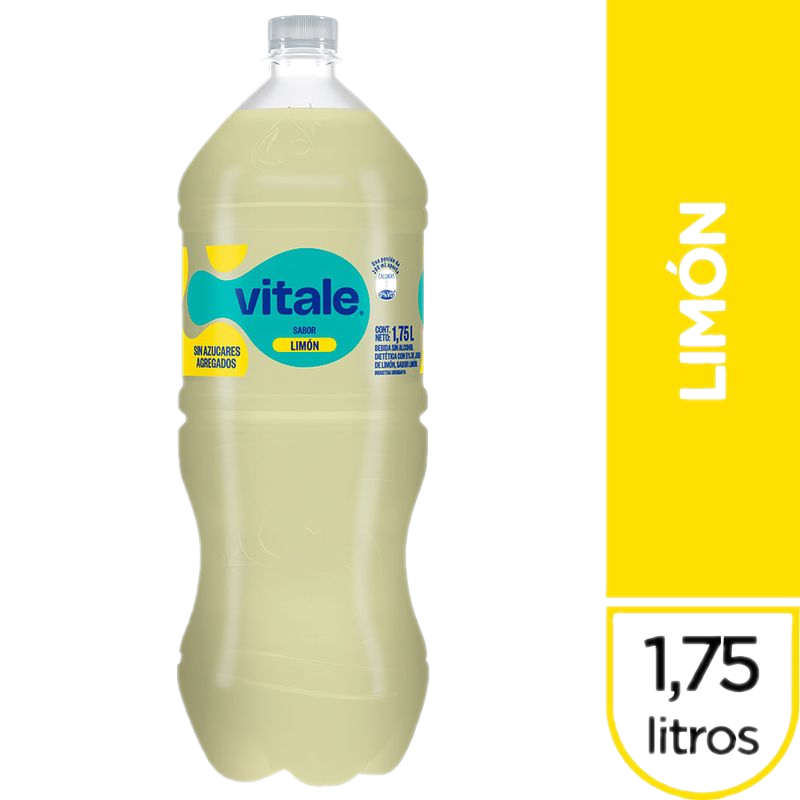 Agua Vitale Limón Sin Azúcares Agregados 1,75 L