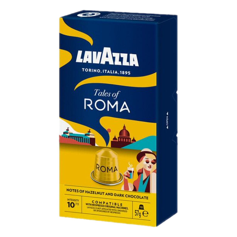 Cápsulas De Café Lavazza Tales Of Roma (10 Unidades)