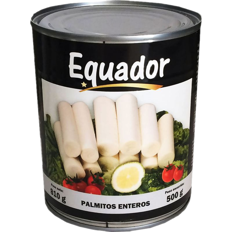 Palmitos Enteros Equador 800 G