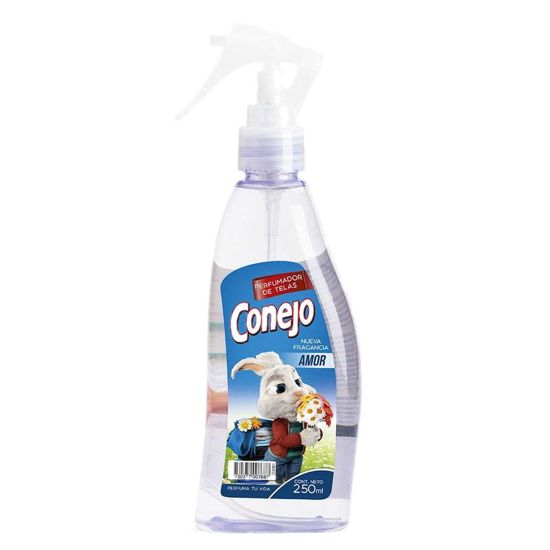 Perfumador Ropa Conejo Amor Gatillo 250 Ml