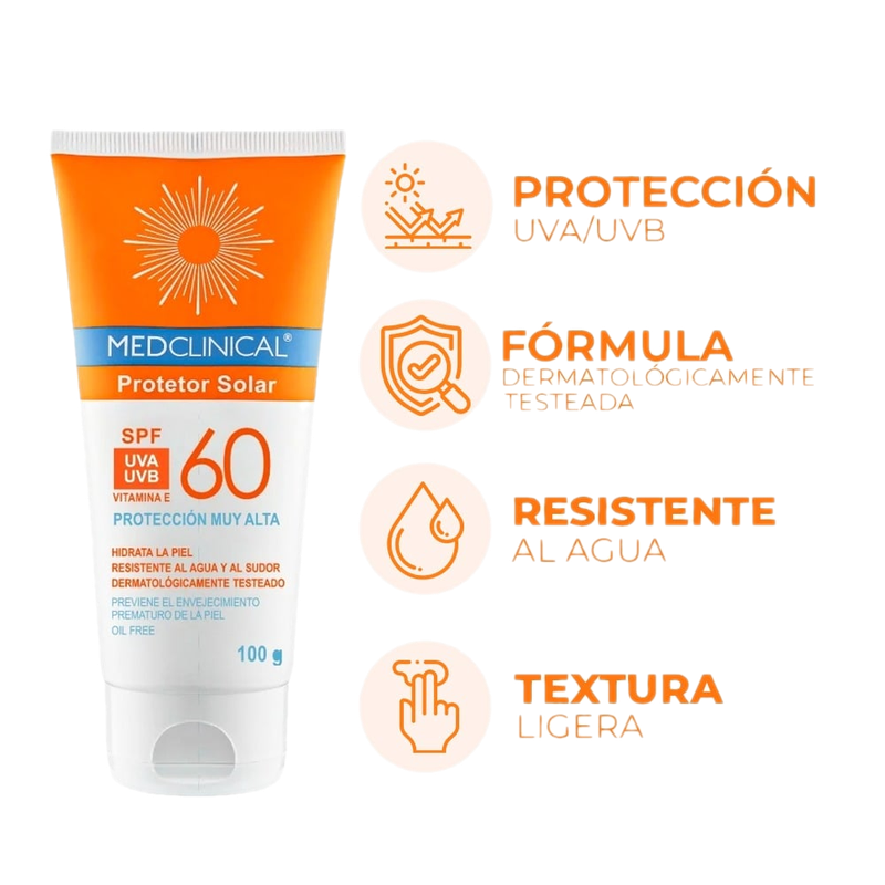 Protector Solar Medclinical Fps60 100 G