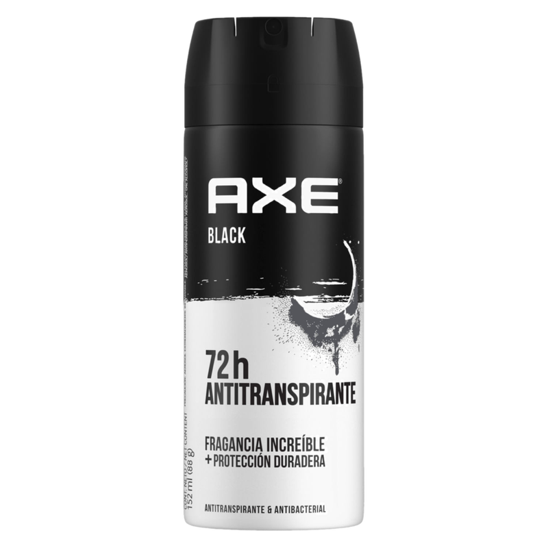 Desodorante Axe Antitraspirante Black Aerosol 90 G .