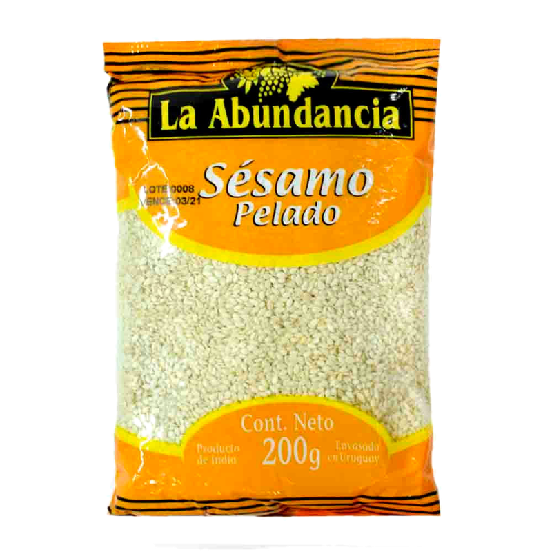 Sésamo Pelado La Abundancia 200 G