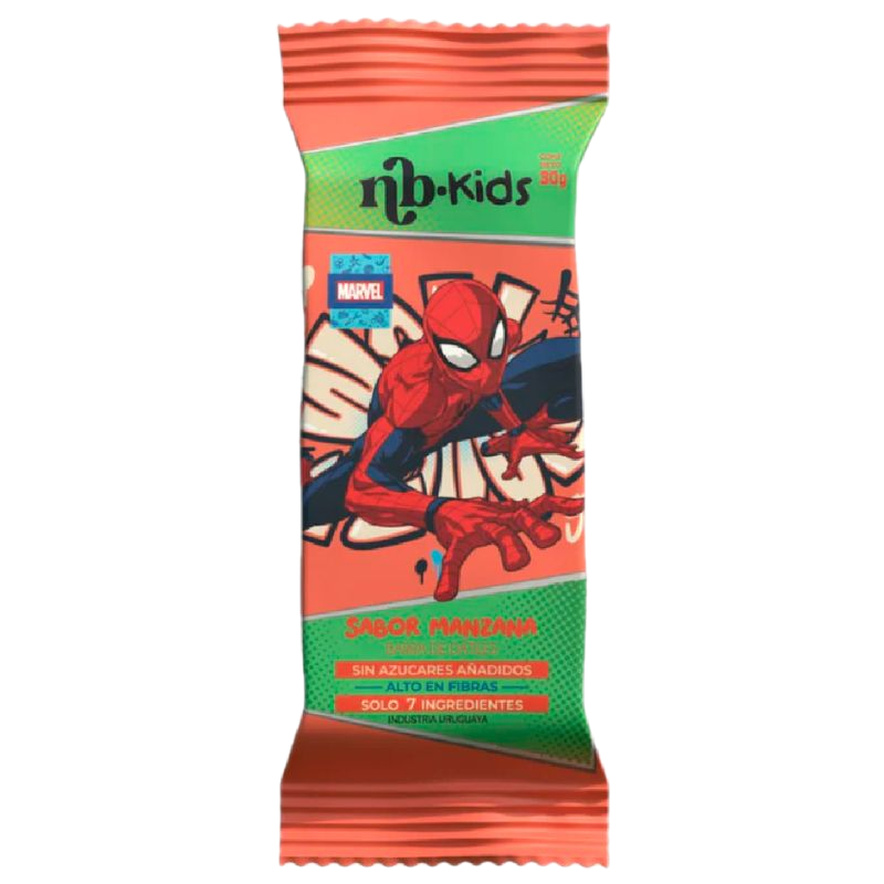 Barrita De Dátiles Natural Bars Kids Spiderman