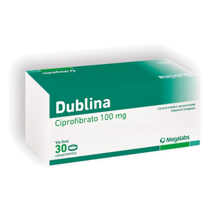 Dublina 100 Mg X 30 Comprimidos