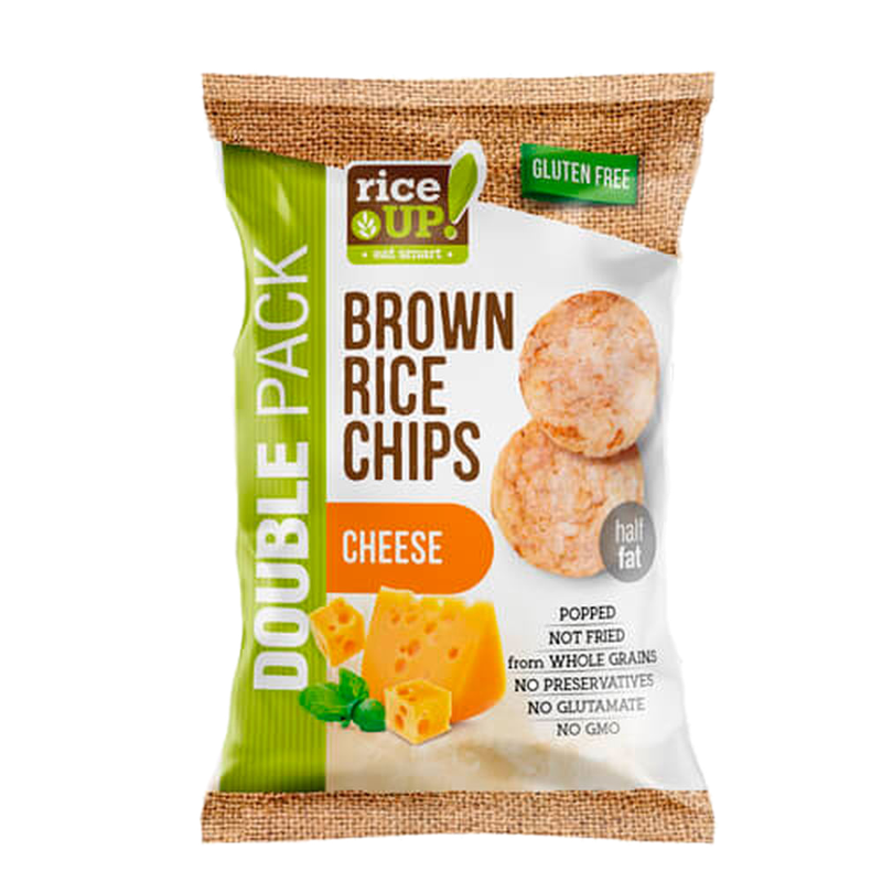 Chips De Arroz Sabor Queso Rice Up 120 G