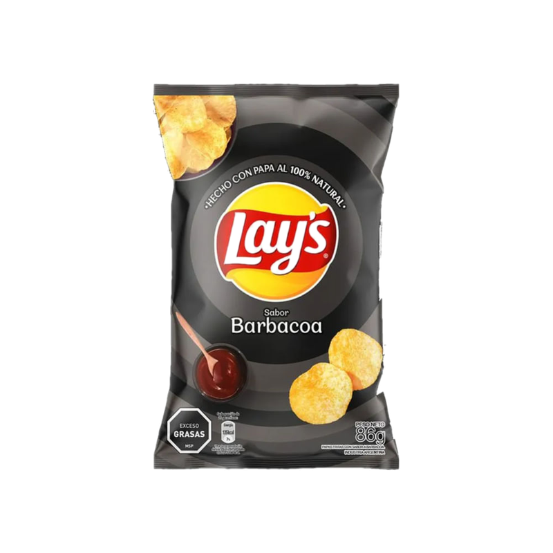 Papas Fritas Lays Barbacoa 86 G