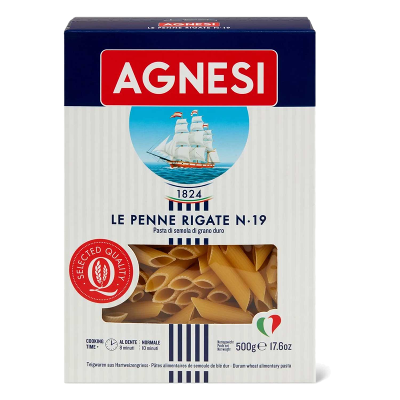 Pasta Agnesi N19 Penne 500 G