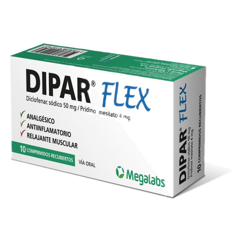 Dipar Flex 50+4mg [10 Comp.]