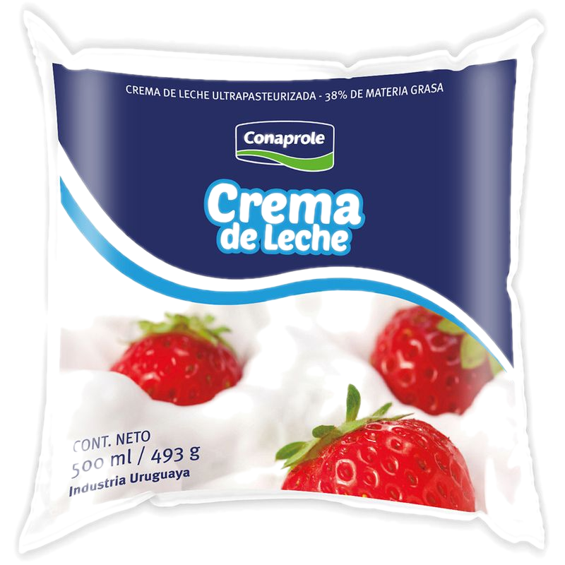 Crema De Leche Conaprole 500 Ml