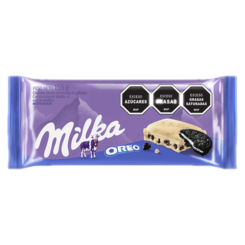Chocolate Blanco Milka Oreo 155 G