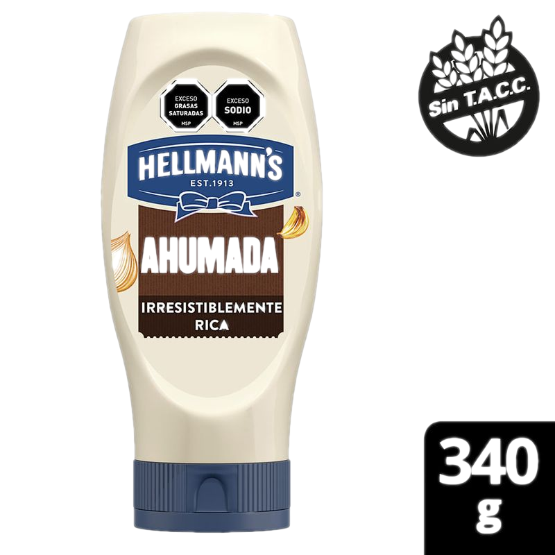 Mayonesa Hellmann's Ahumada Pote 340 G