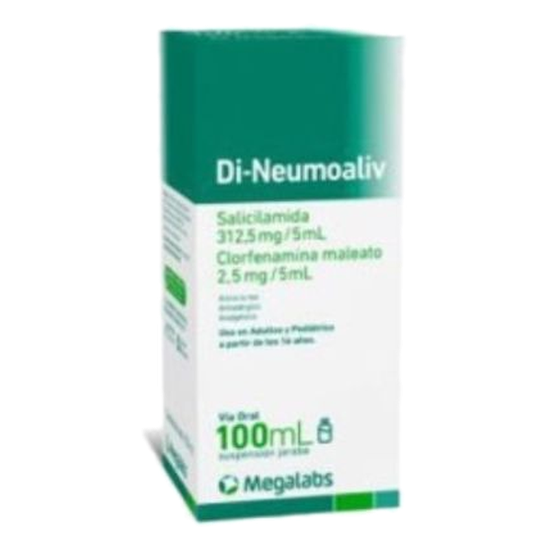 Di-neumoaliv Jarabe 312,5+2,5mg [100 Ml]