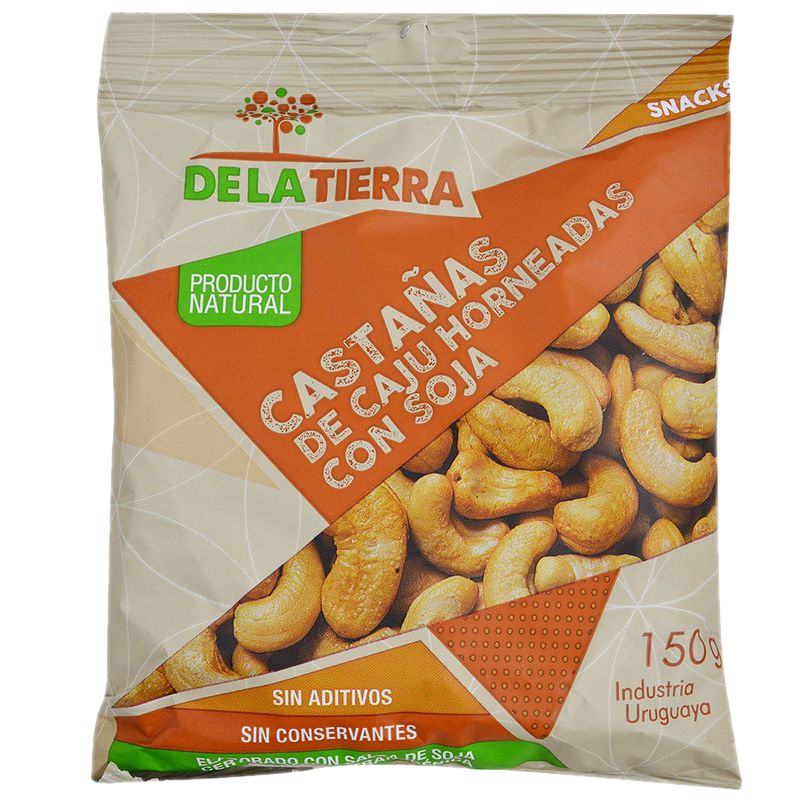 Castañas De Cajú De La Tierra Horneadas 150 G
