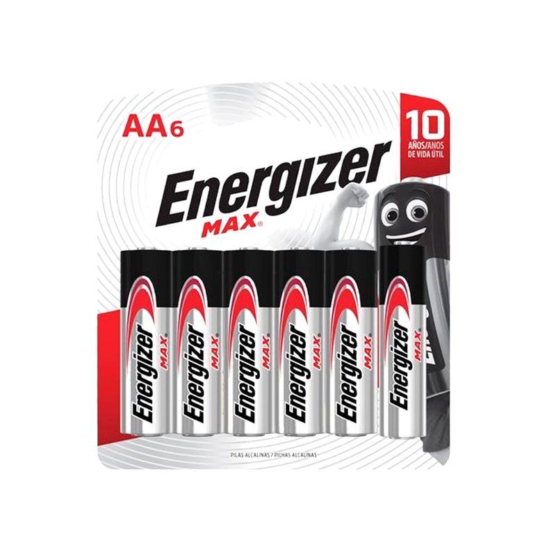 Pila Energizer Aa 6 Unidades