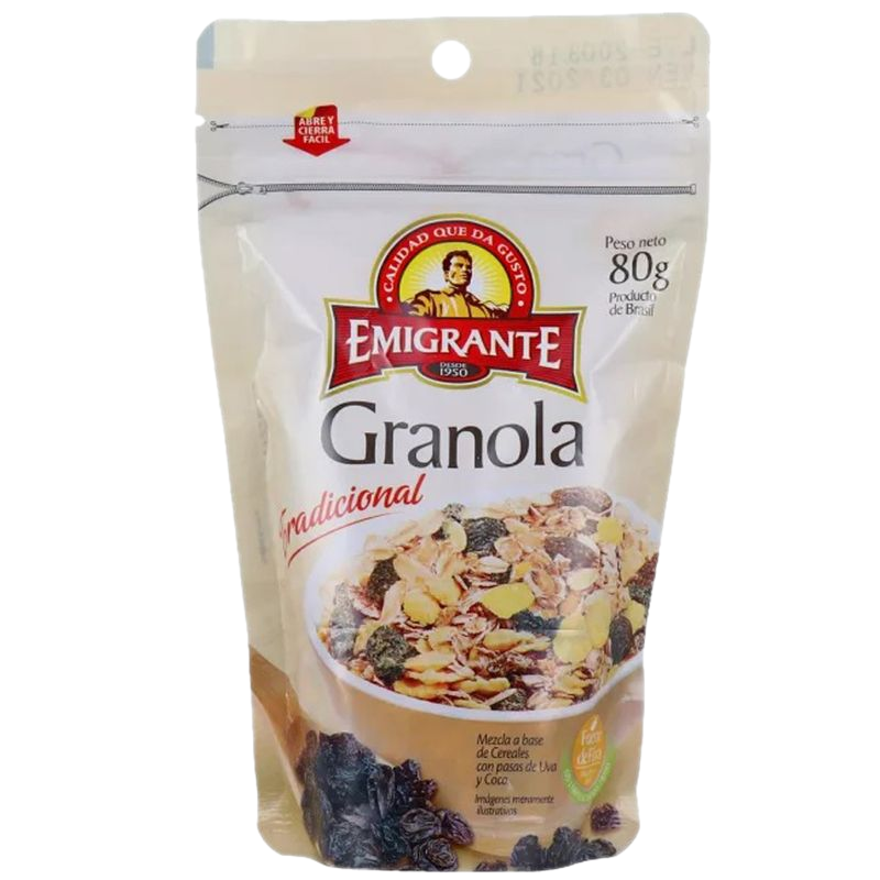 Granola Emigrante Tradicional 80 G