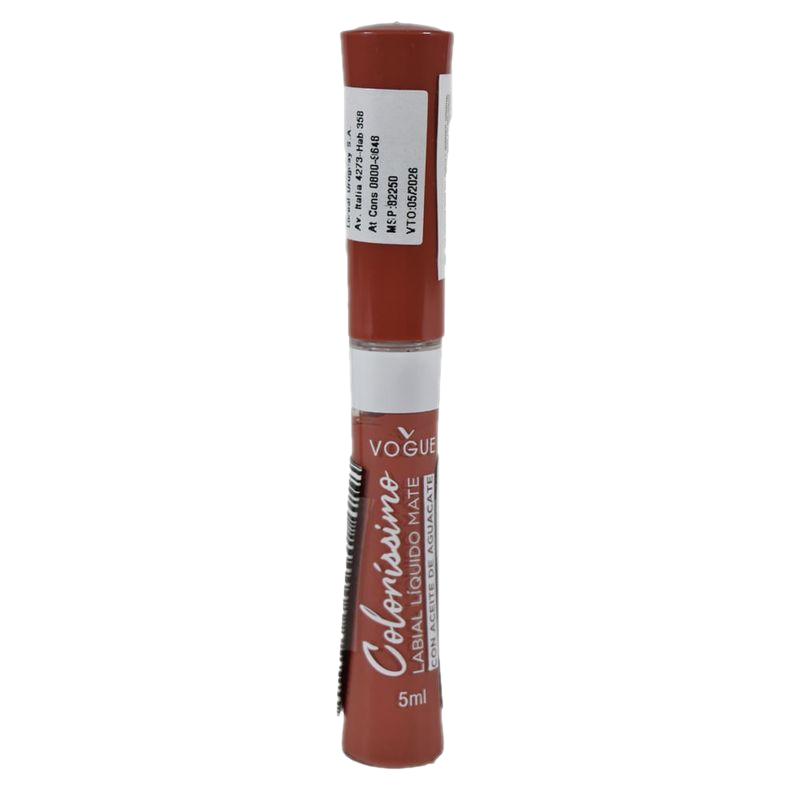 Labial Líquido Vogue Coloríssimo Frutilla 5 Ml