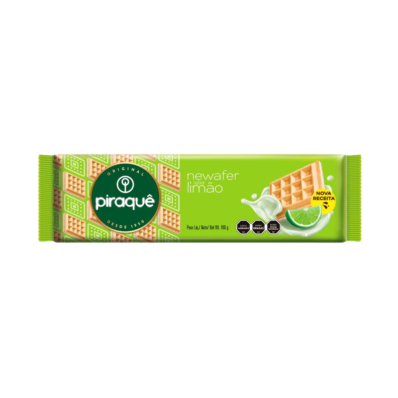 Galletas Wafle Piraque Limón 100 G