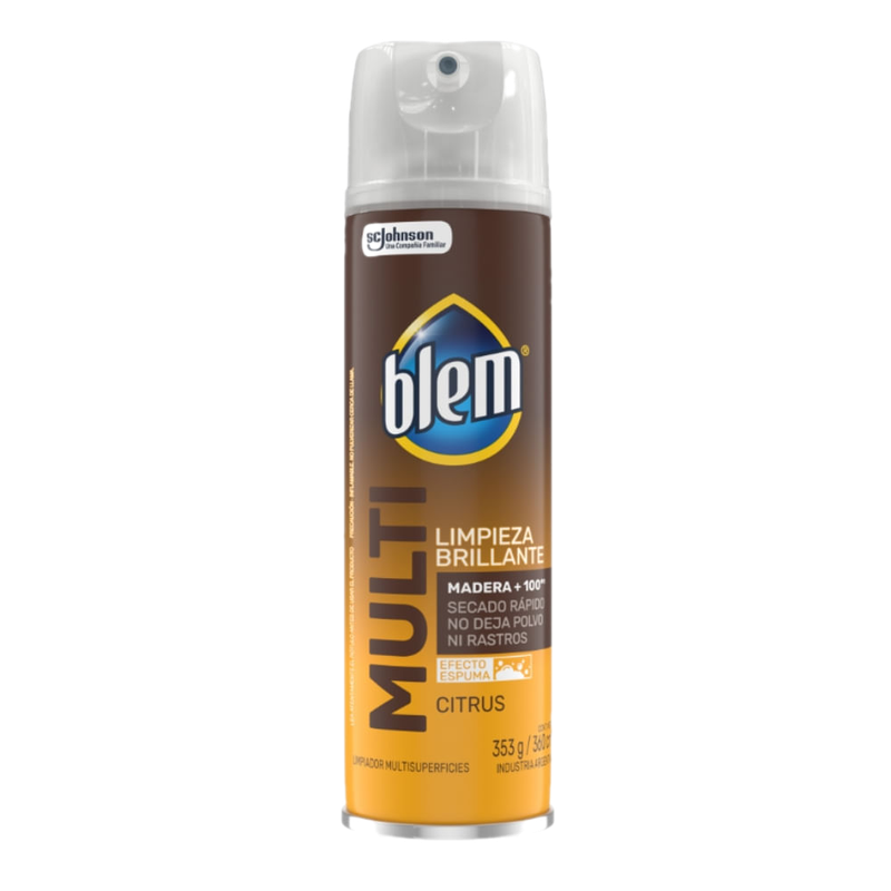 Limpiador Multisuperficies Blem Citrus Maderas 360 Ml