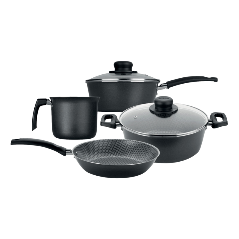 Juego Multiflon Linea Gourmet De Cocina 4pzas