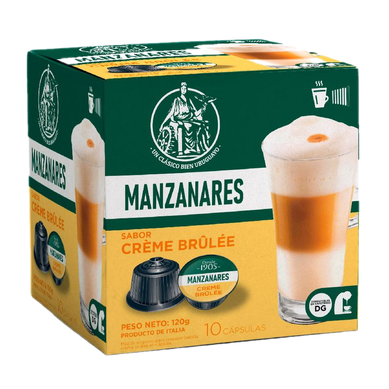 Cápsulas Manzanares Creme Brulée 10 Unidades
