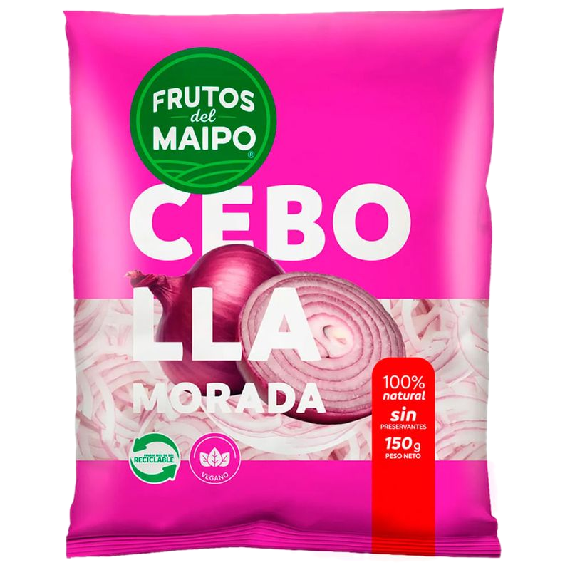 Cebolla Colorada Frutos Del Maipo 150 G