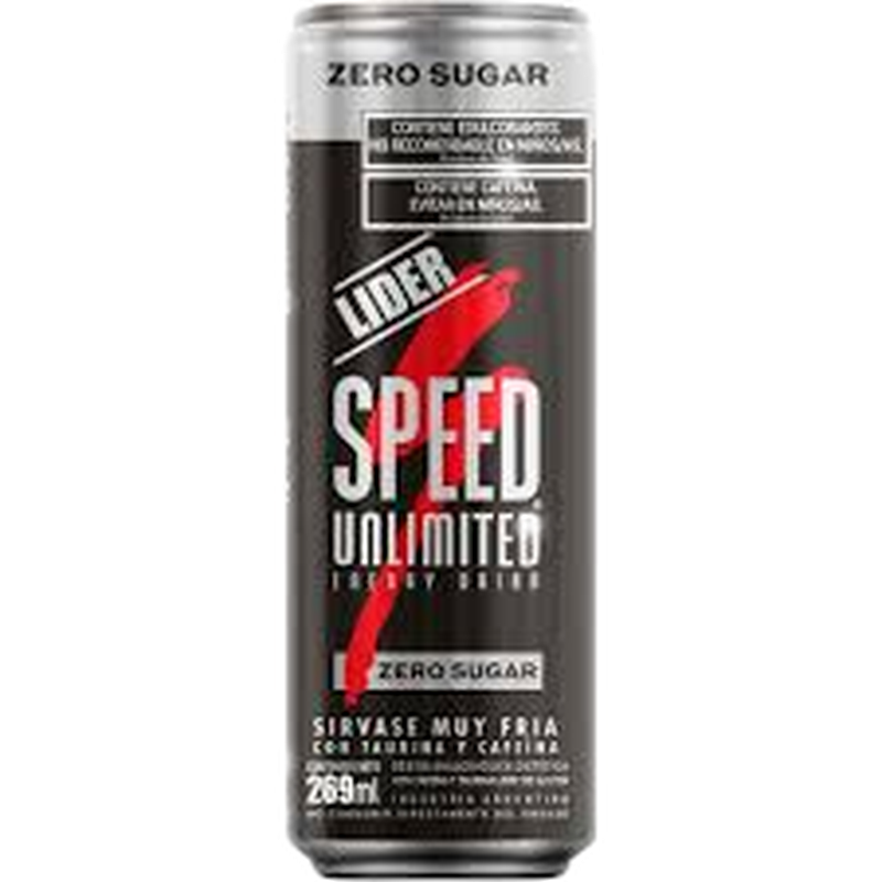 Speed Zero Azucar Lata 269 Ml