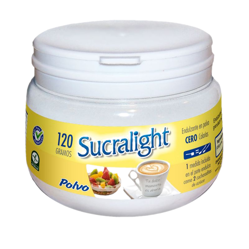 Edulcorante Sucralight En Polvo 120 G