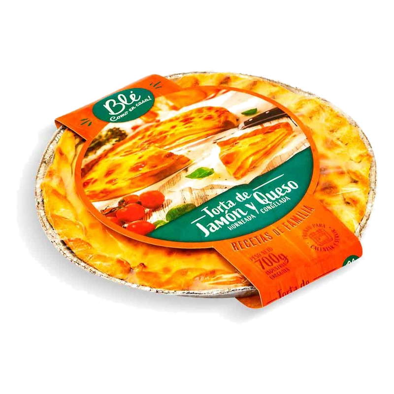 Tarta De Jamón Y Queso Congelada Blé 700 G