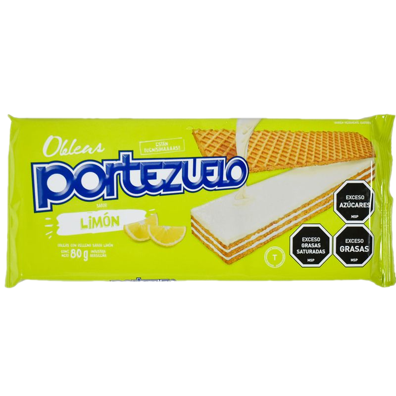 Oblea Portezuelo Limón 80 G