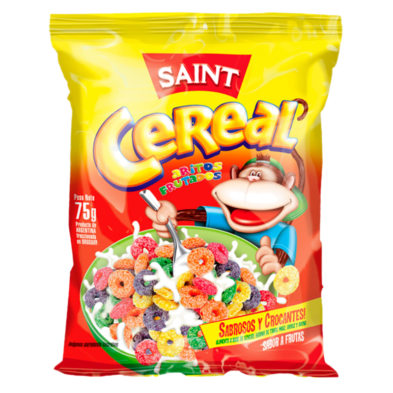 Cereal Aritos Frutales Saint 75 G