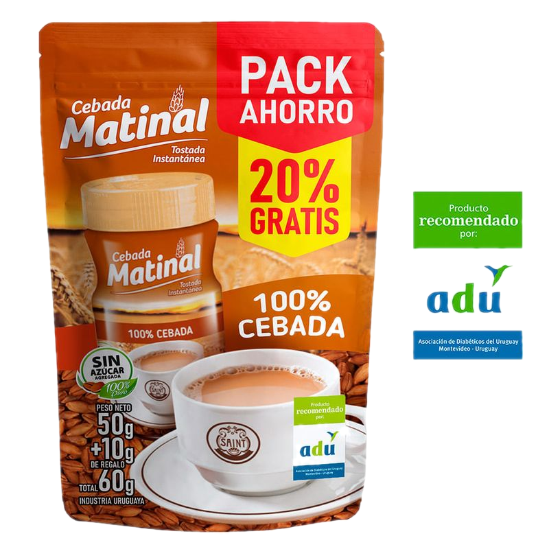 Cebada Matinal Soluble Saint 60 G