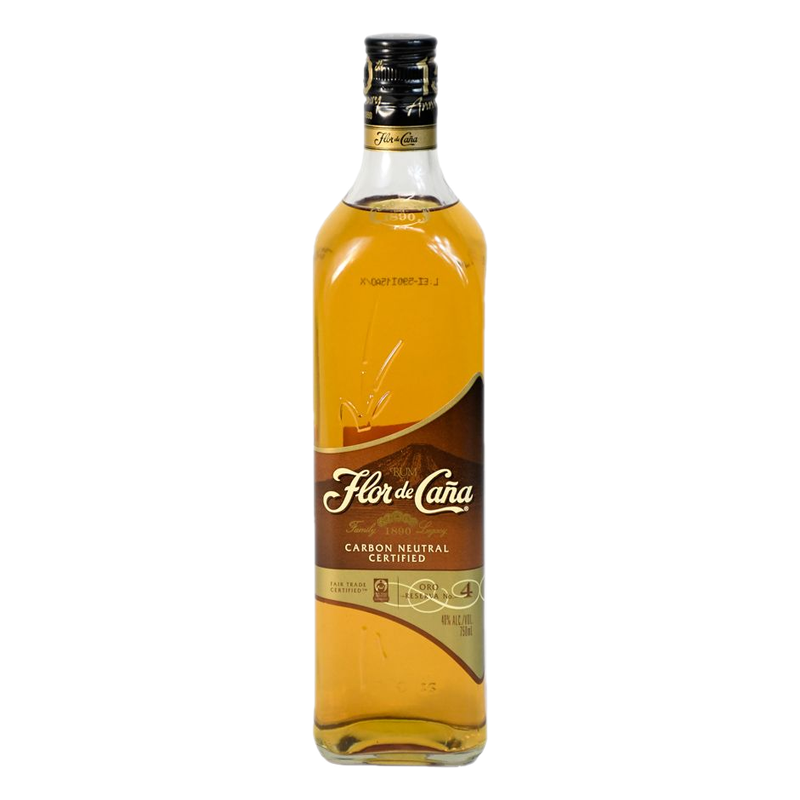 Flor De Caña Reserva Oro N° 4 750 Ml