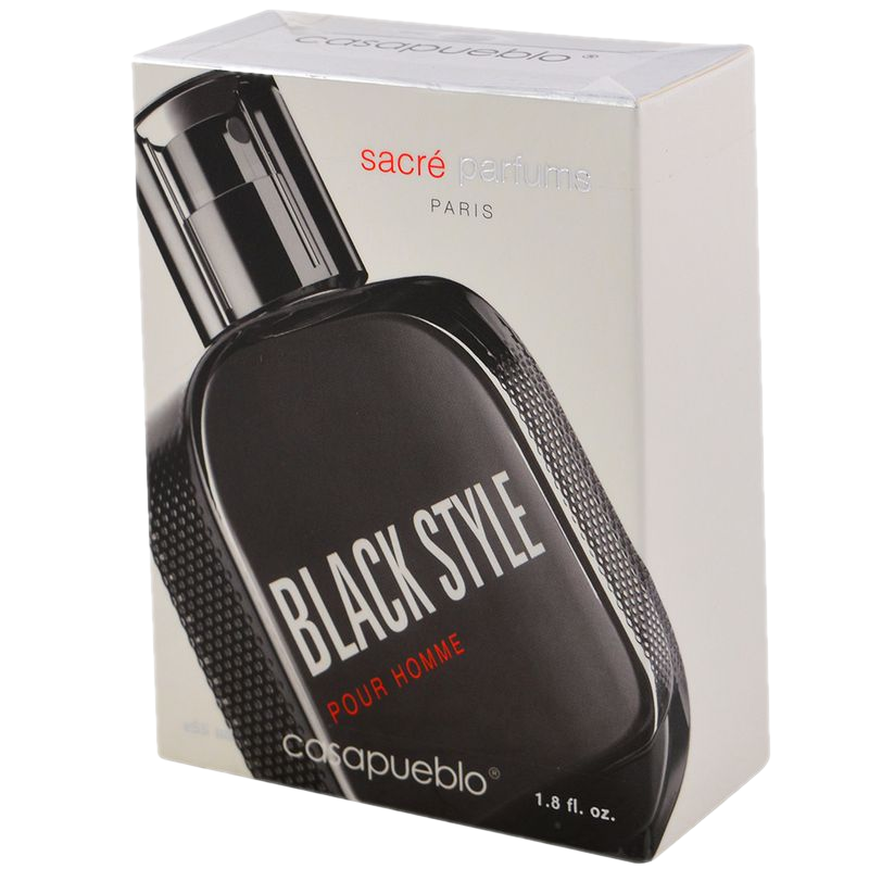 Eau De Toilette Black Style Sacre 55 Ml