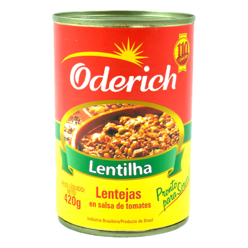 Lentejas En Salsa De Tomate Oderich 420 G